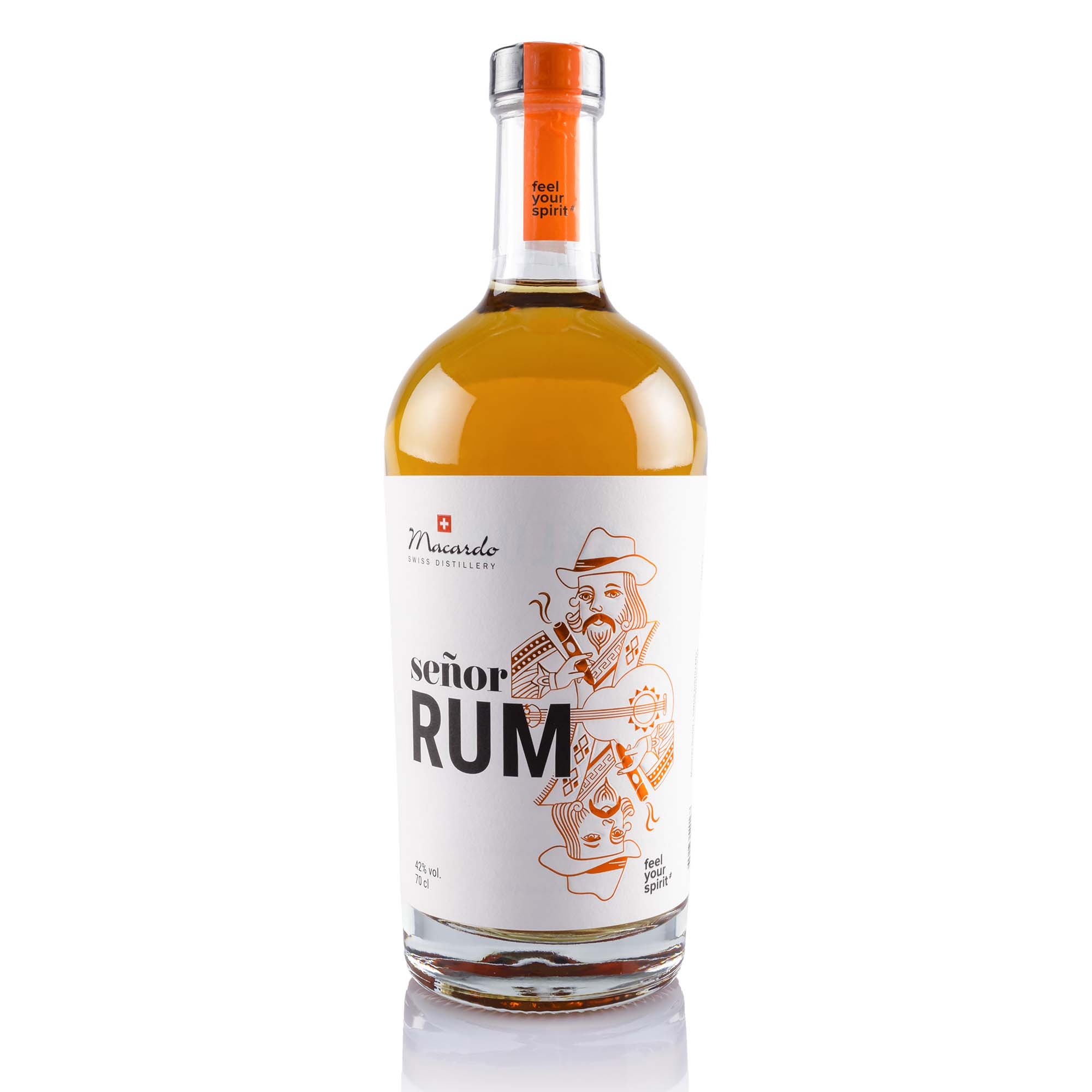 Señor Rum von Macardo, 70cl, 42% Vol.