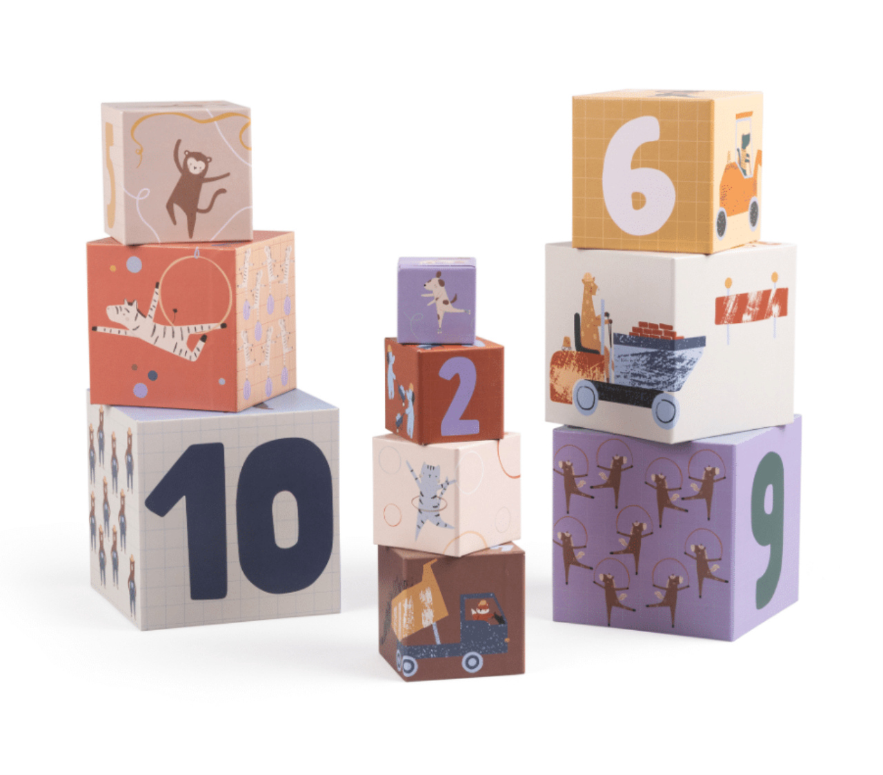 Stapel-Blöcke, Teeny Toes/Busy Builders