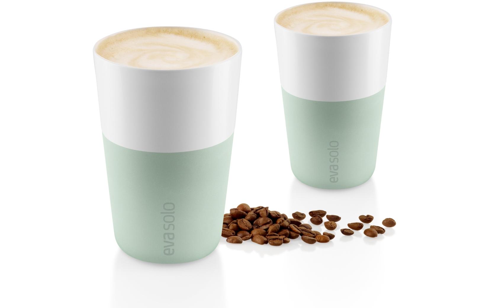 Eva Solo Caffé Latte-Becher Set Sage