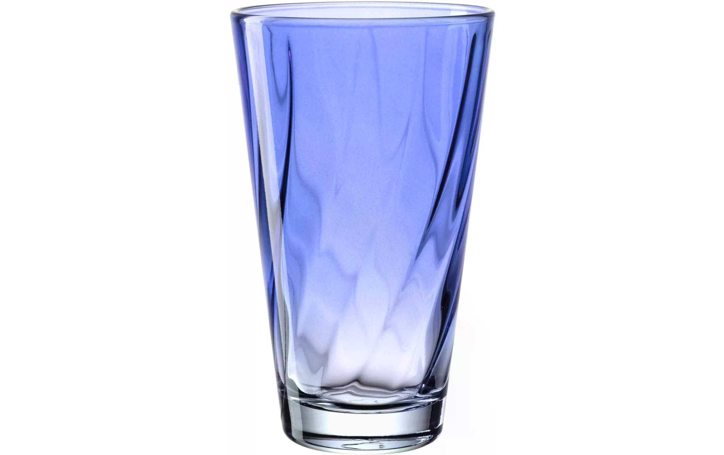 Leonardo Trinkglas Twist, 300ml blau
