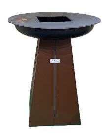 OnFire BBQ SMART 80x74 cm lackierter Cortenstahl Moebel, Tabelle, Postfach