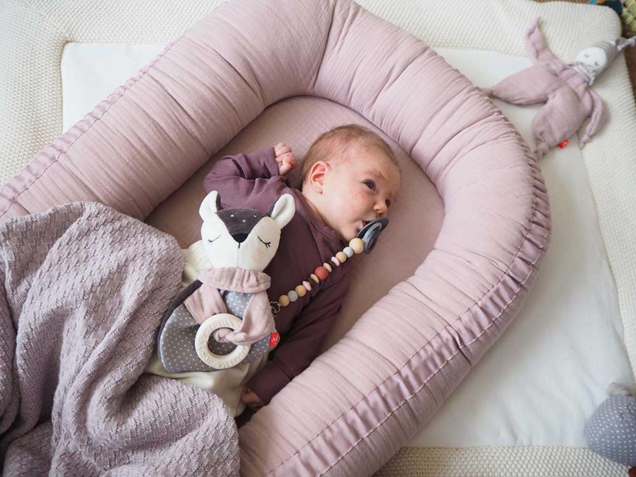 Beissring mit kleinem Rehkitz Beissring mit kleinem Rehkitz