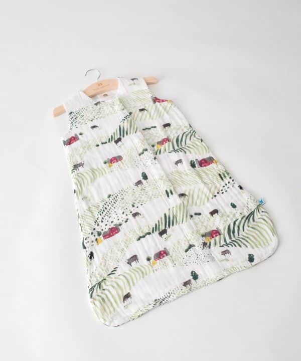 Cotton Muslin Sleeping Bag Gr. S - Rolling Hills Cotton Muslin Sleeping Bag Gr. S - Rolling Hills