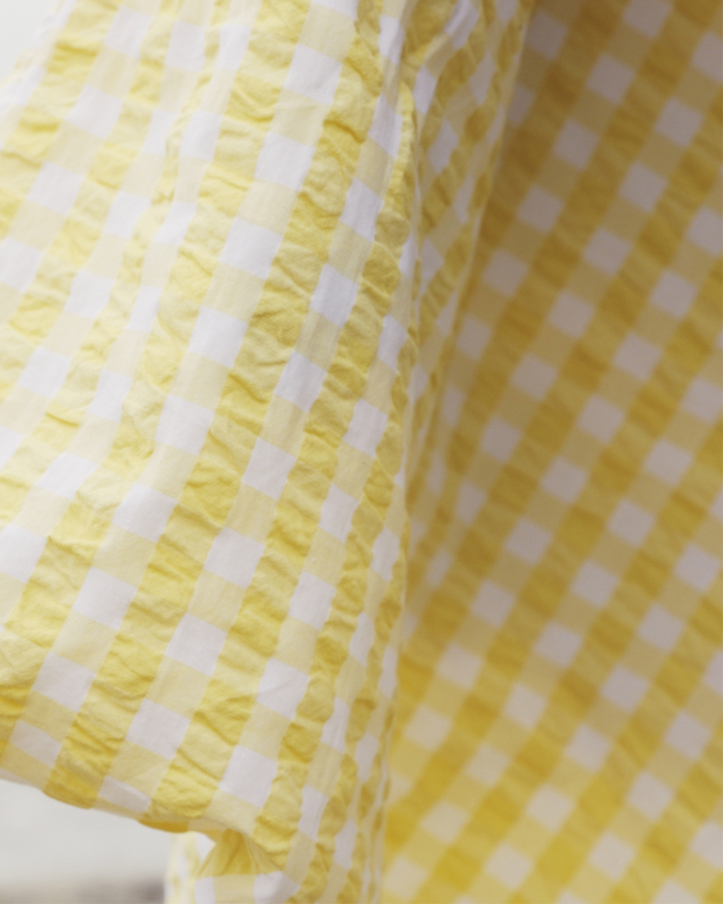 Bæk&Bølge Bettwäsche DK, 200x220cm, Gelb/Weiss