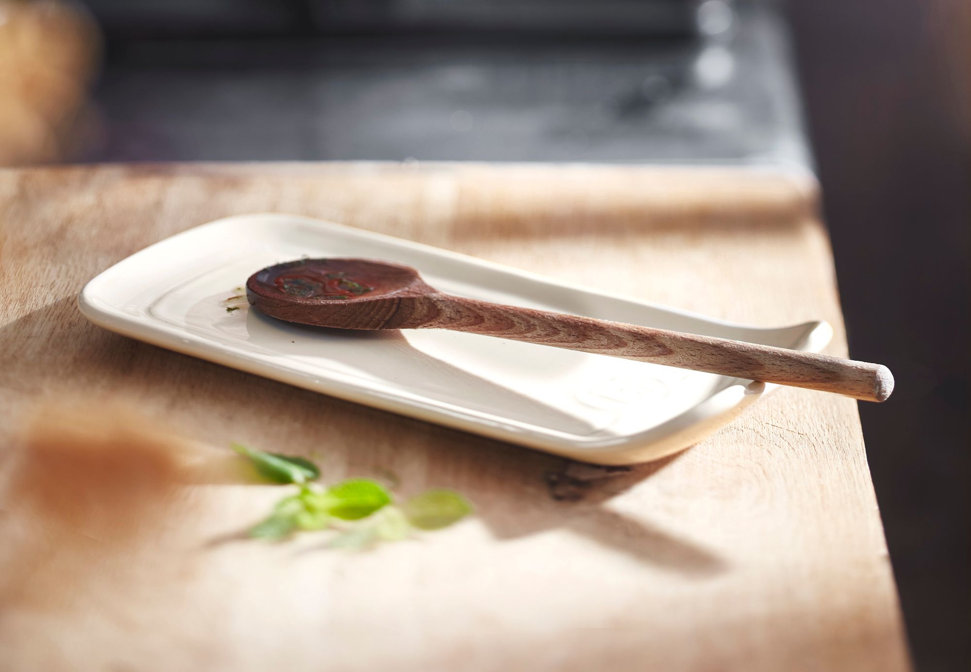 Besteck, Löffel, Essen, Präsentation des Essens, Teller