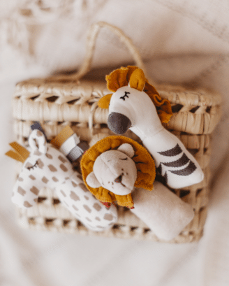 Mini-Greifling Zebra,  8 Stk. Mini-Greifling Zebra,  8 Stk.