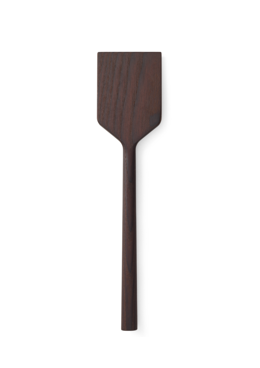 Holzspachtel, Küchenwerkzeug, Backwerkzeug, Holzgriff, braun