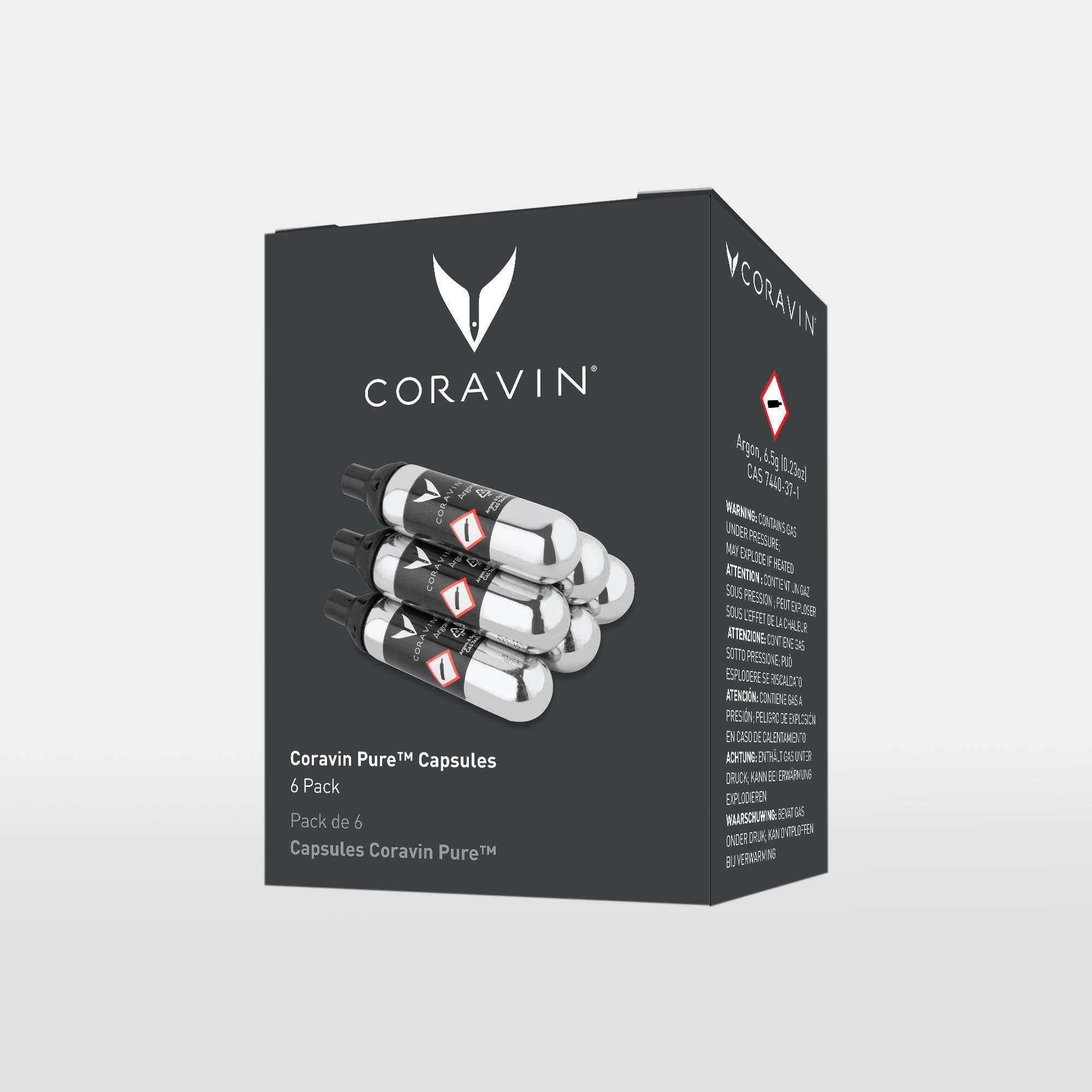 CORAVIN Patronen (6-Pack)