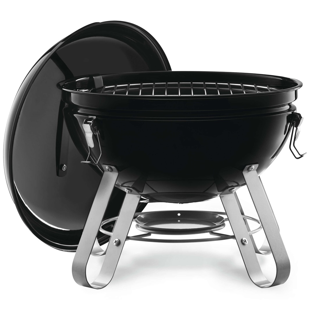Premium Holzkohlegrill Kugelgrill tragbar Ø 37 cm