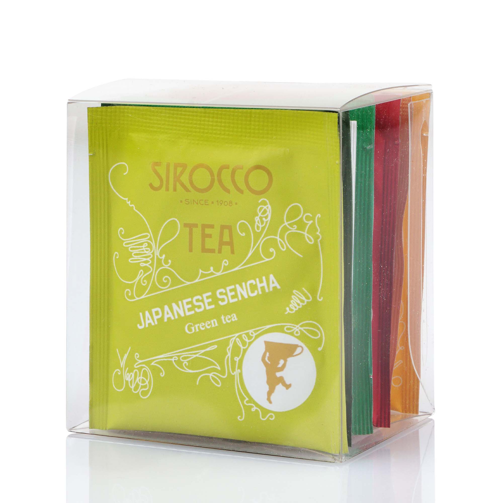 Sirocco "Green Tea Selection" 8er Kollektion von Bio-Grün- & Weisstees