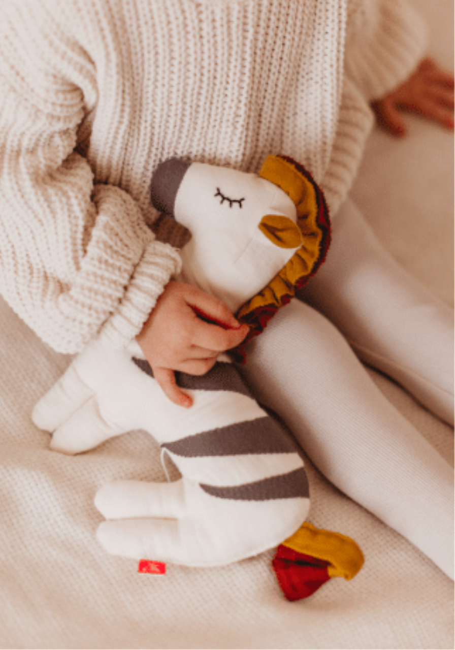 Schmusetuch Zebra