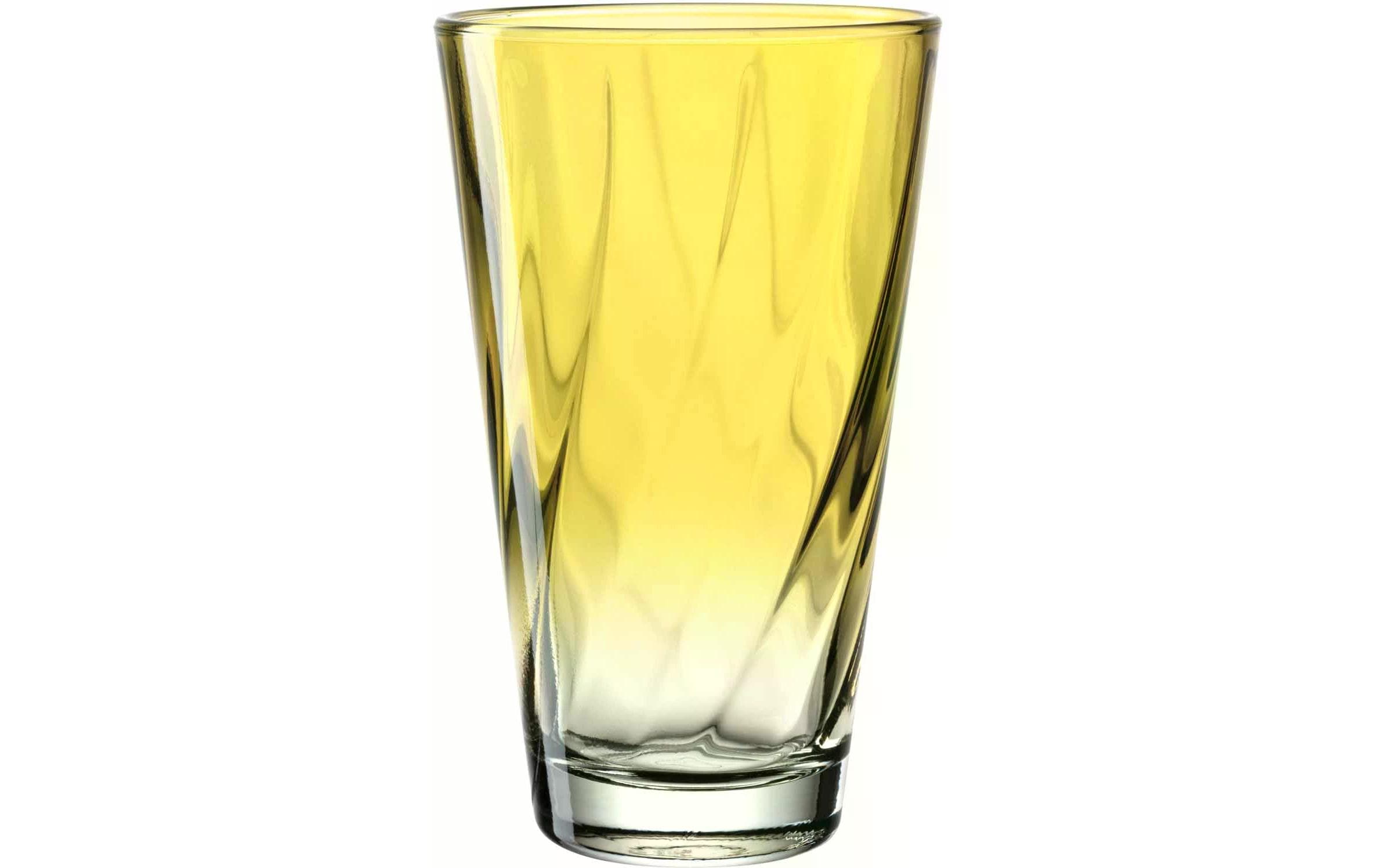 Leonardo Trinkglas Twist, 300ml gelb