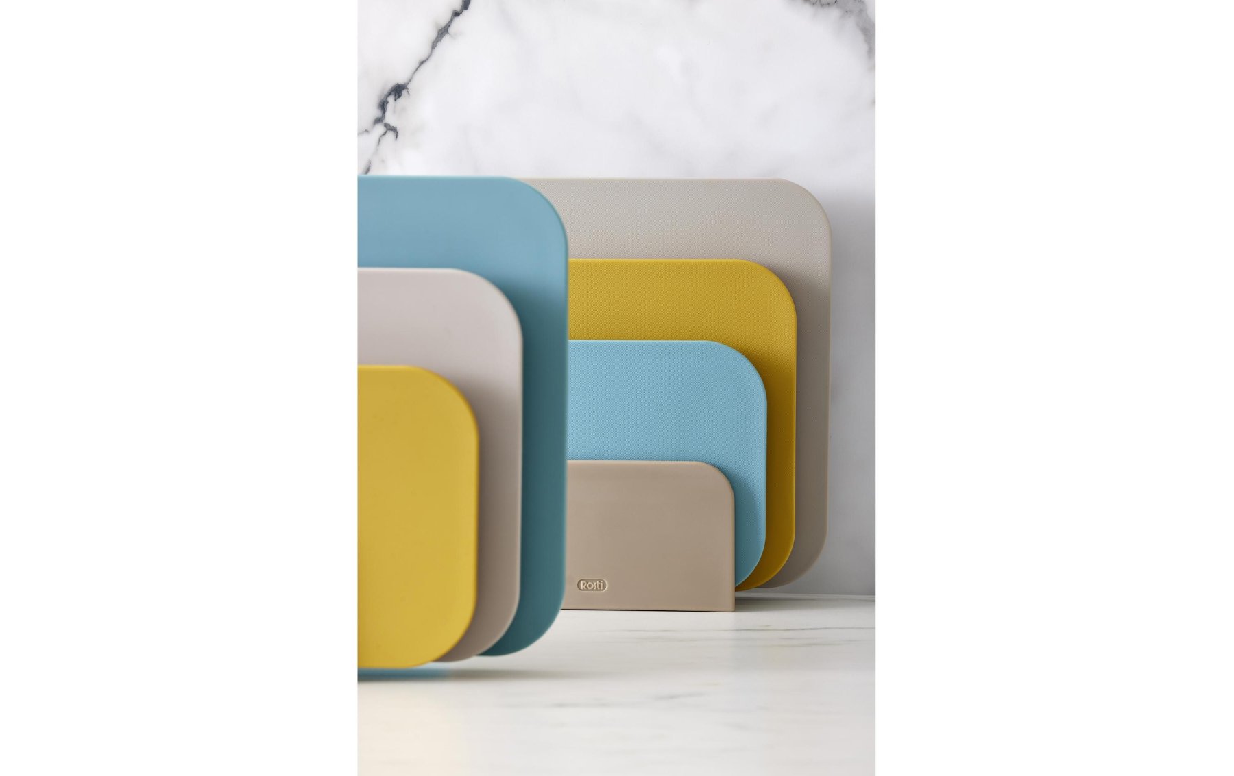  Schneidebrett,  Schneidunterlage,  Küchenbrett,  Mehrfarbig,  Rundkantig