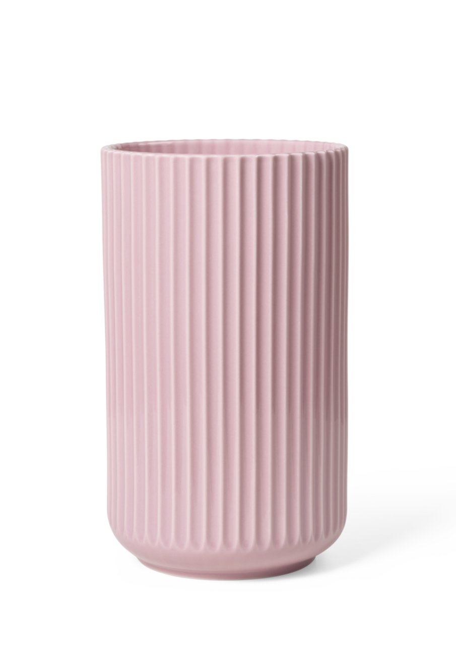 Lyngby Vase, 25cm, Rosa