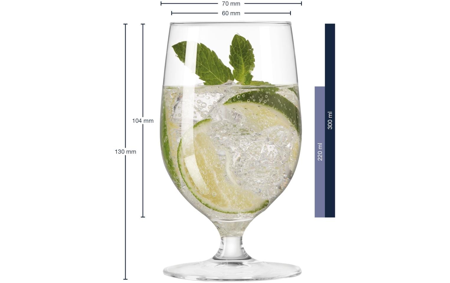 Leonardo Wasserglas Ciao 300ml