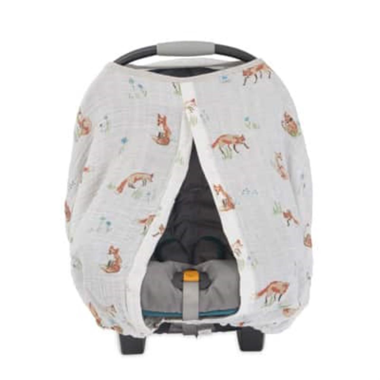 Baumwoll-Muslin Sonnendach Fox