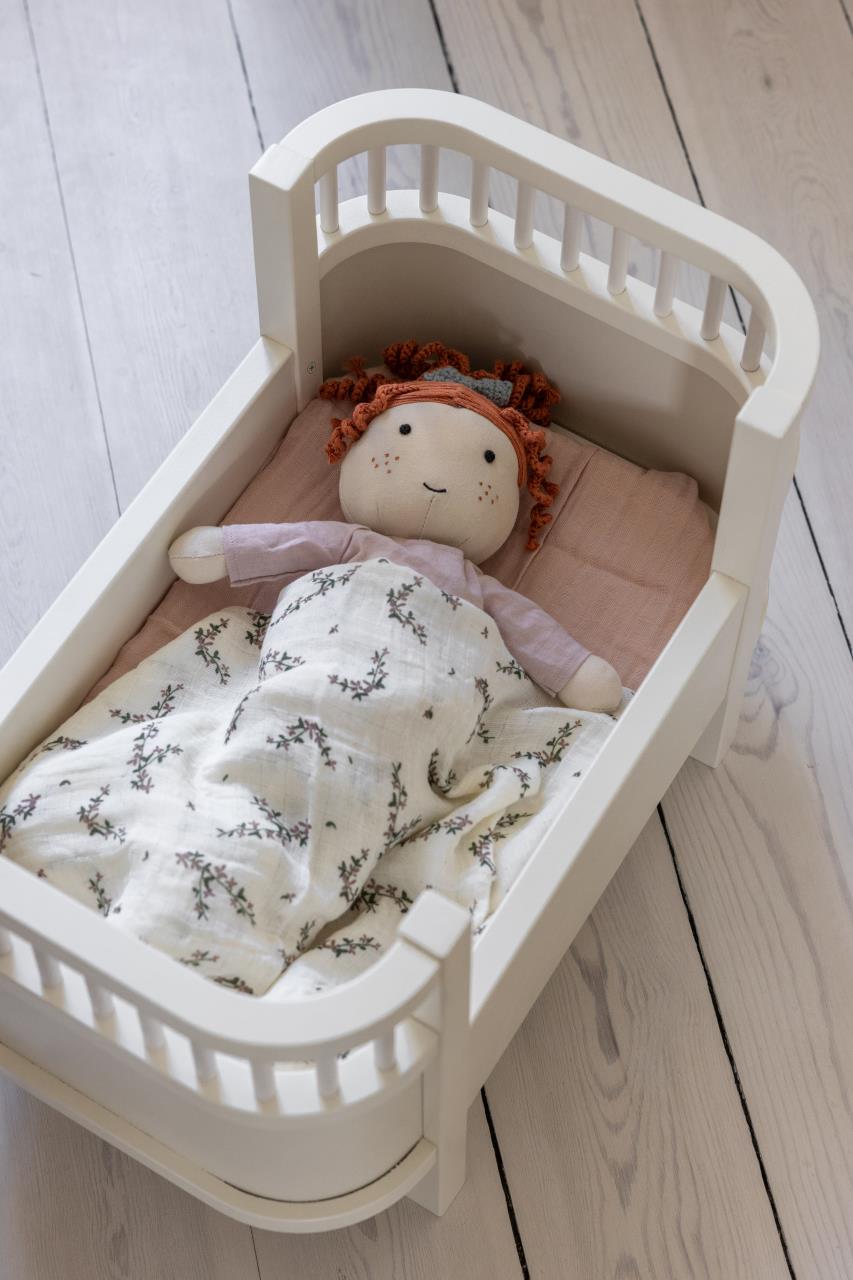 Sebra Puppenbett + Matratze