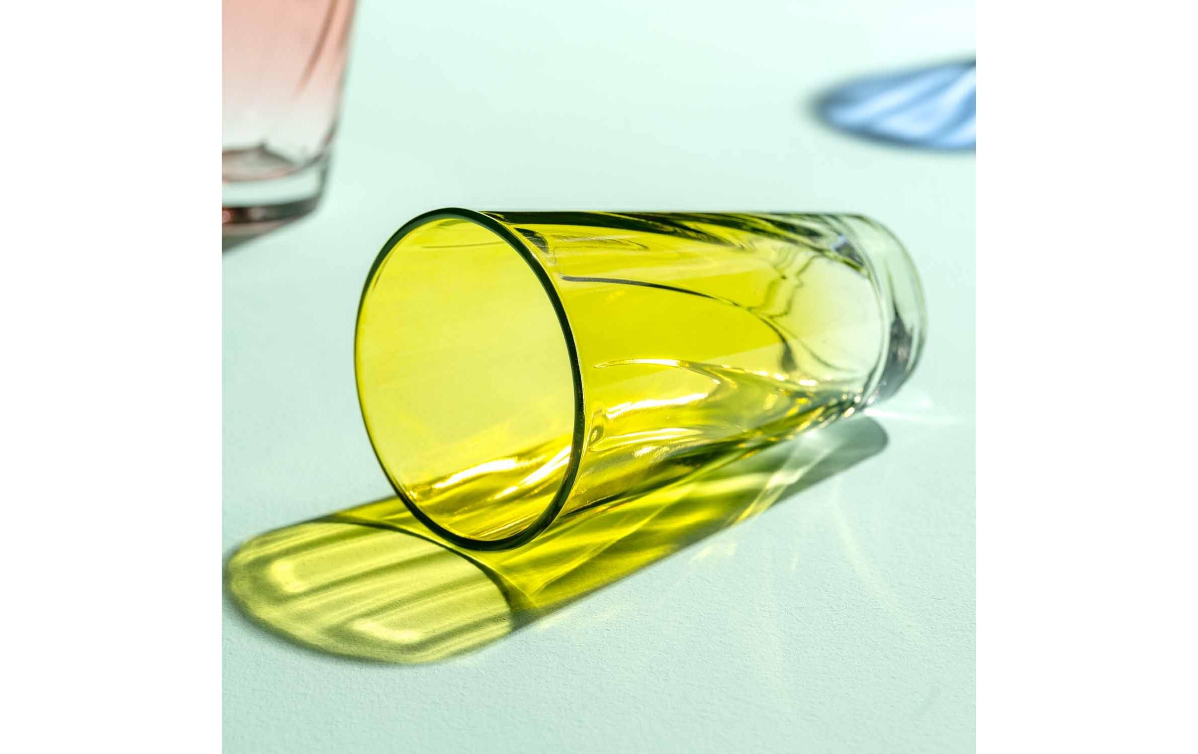 Leonardo Trinkglas Twist, 300ml gelb