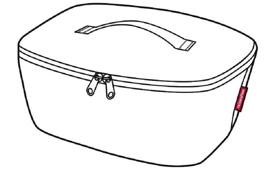  Kosmetiktasche, Make-up-Case, Reißverschluss, Griff, Reiseetui