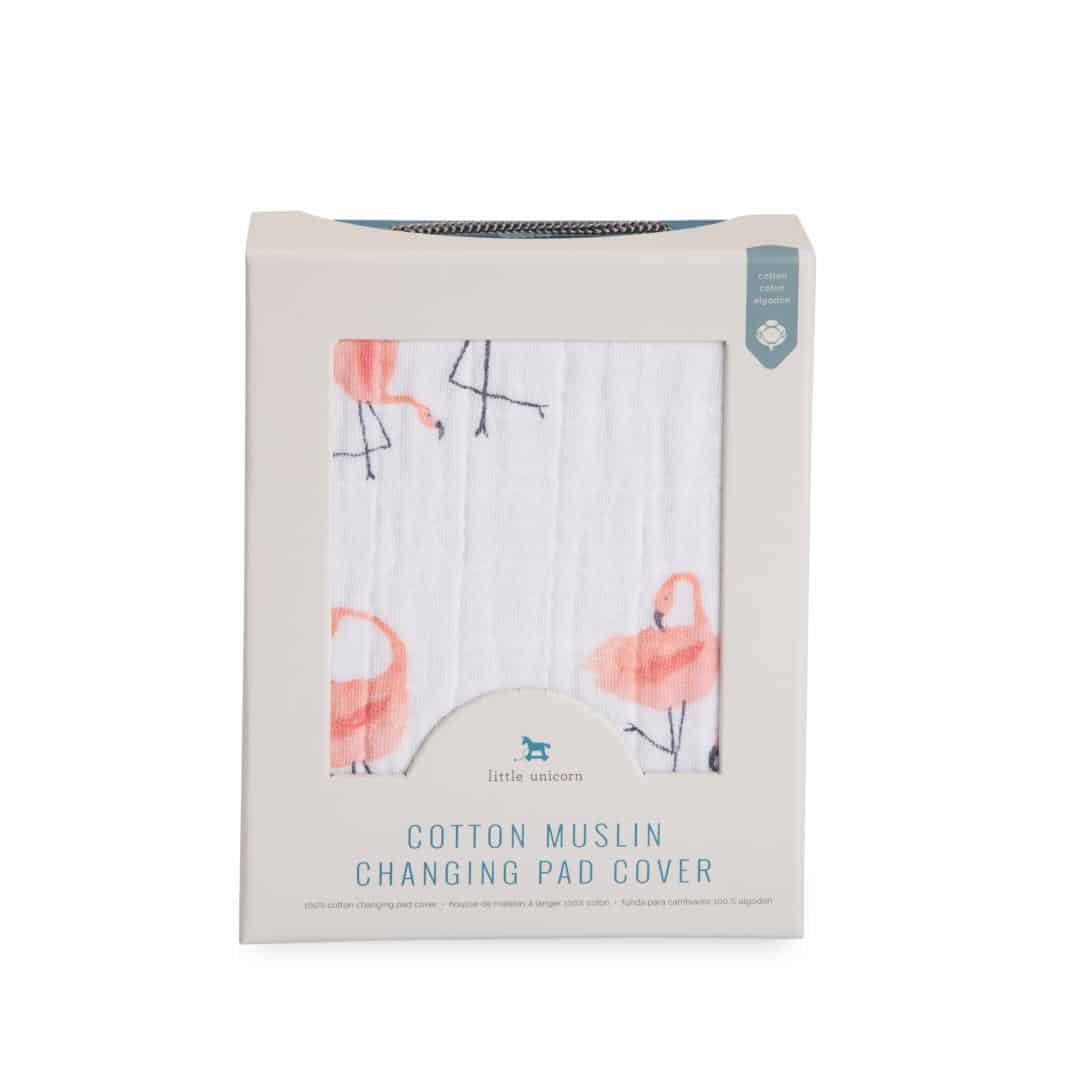 Cotton Muslin Crib Sheet - Indigo Wash