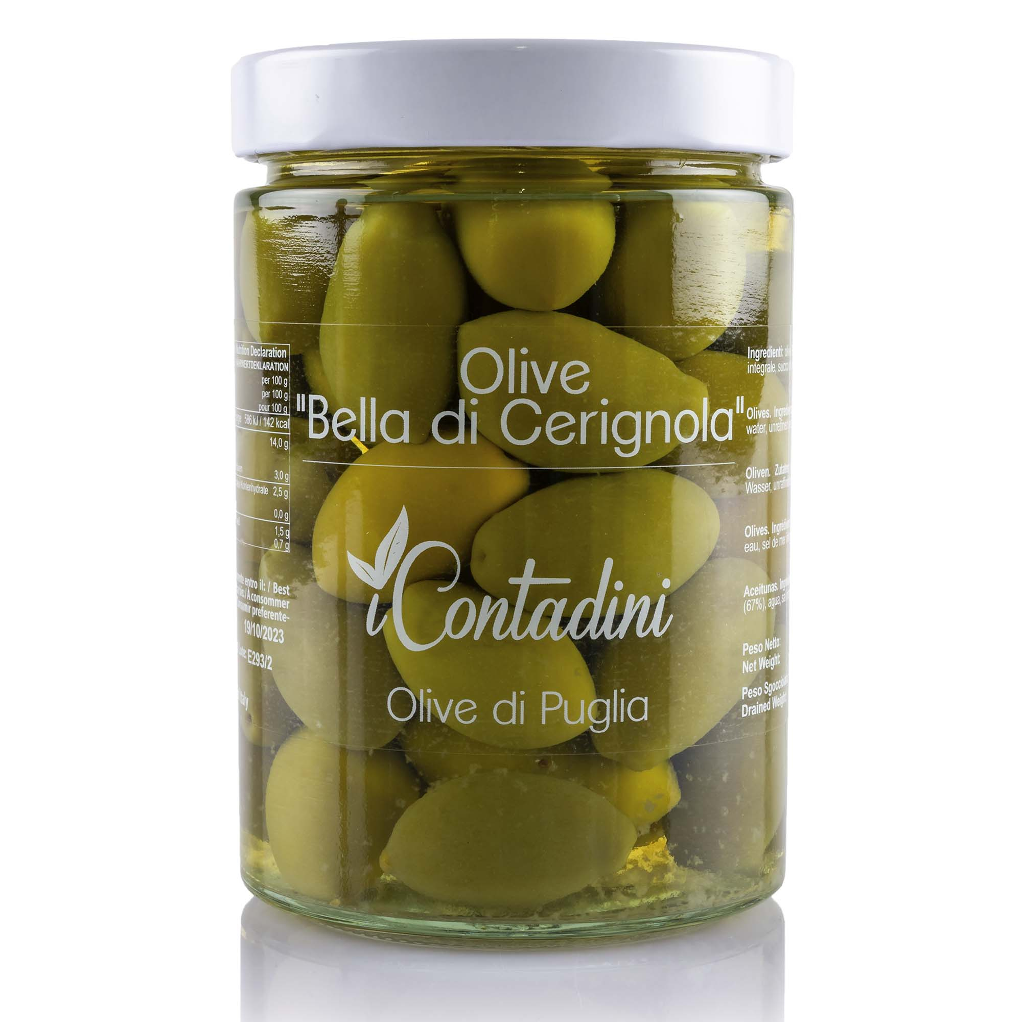 Olive "Bella di Cerignola", 550g
