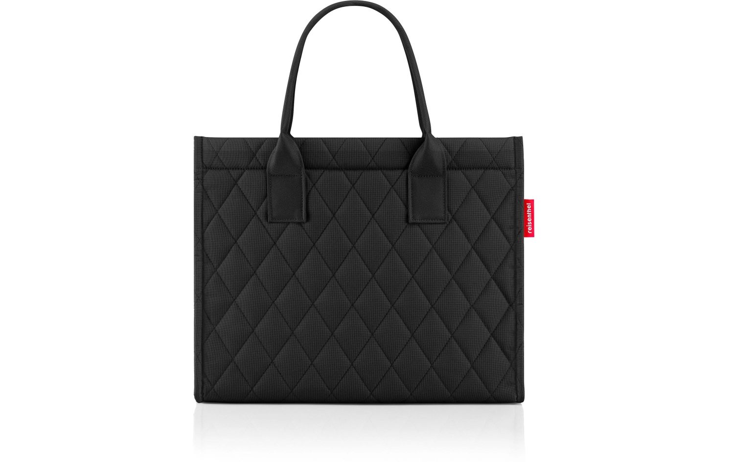Tote, Tasche, Quilted, Schwarz, Alltagsbegleiter