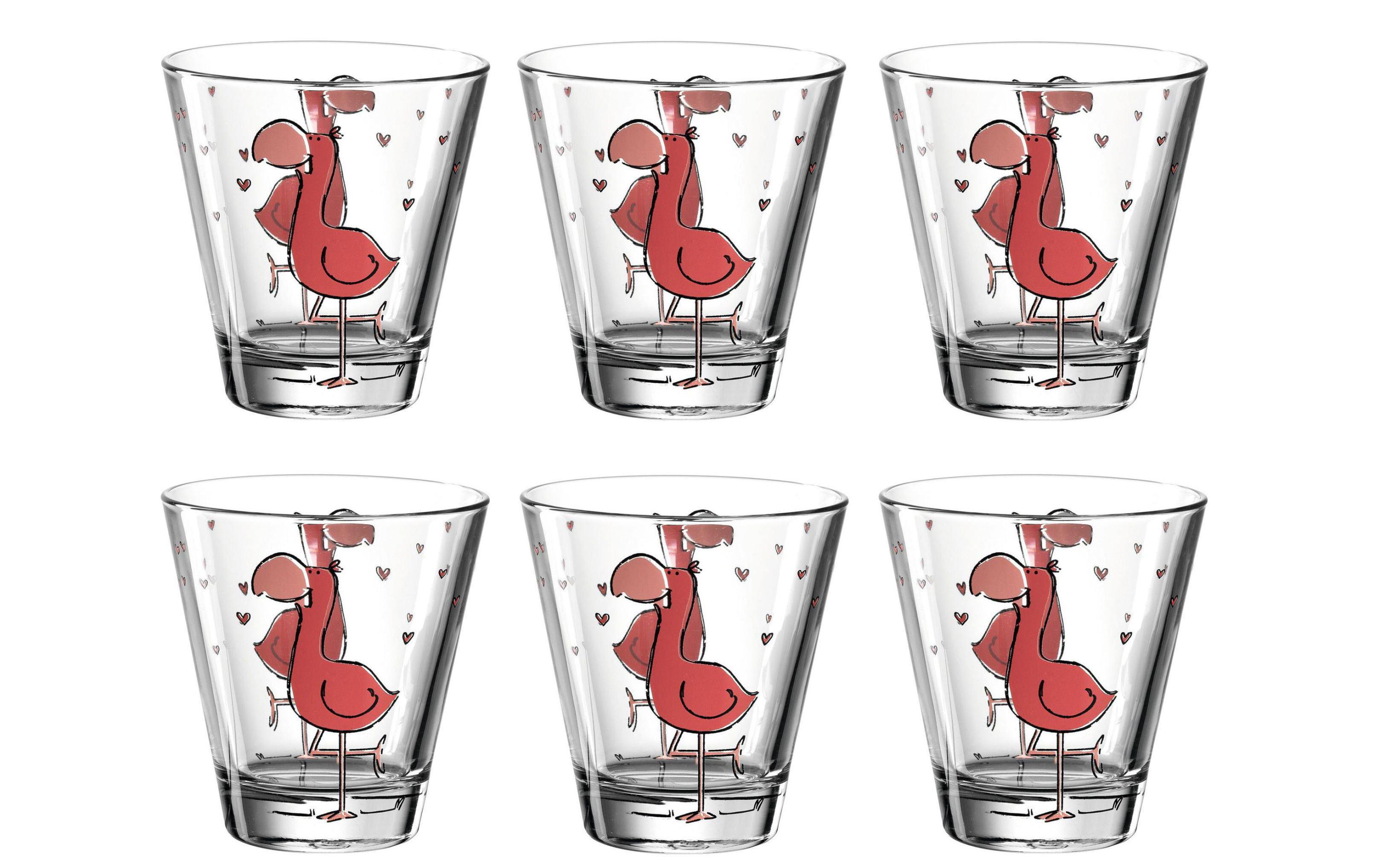 Leonardo Trinkglas Bambini 215ml Flamingo