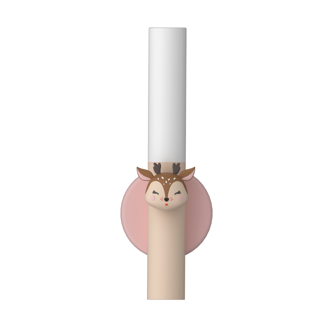Make-up, Lipbalm, Hirsch-Design, Kleiner Stift, Rosa Kreis
