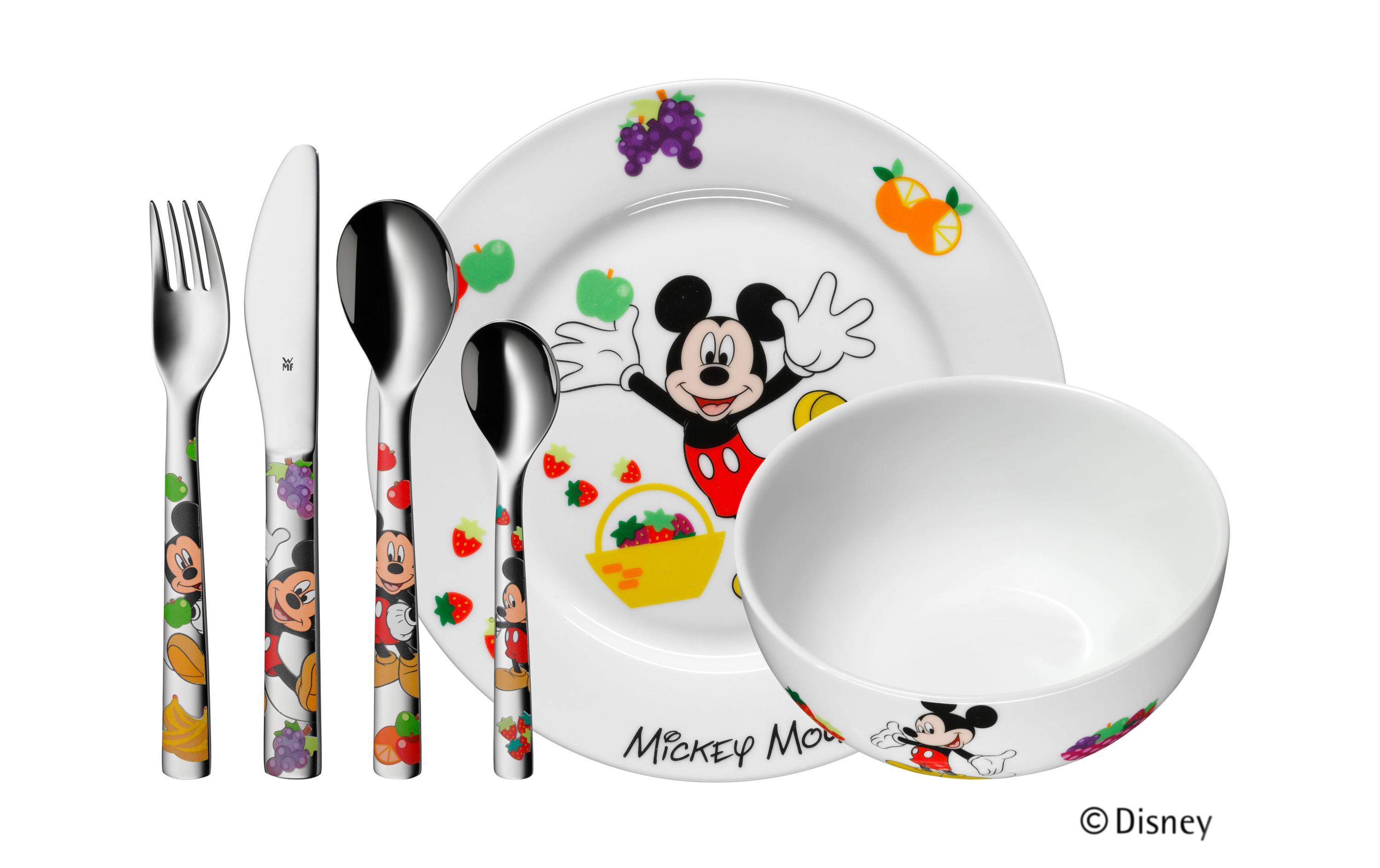 WMF Kinderbesteck 6-teilig Mickey Mouse