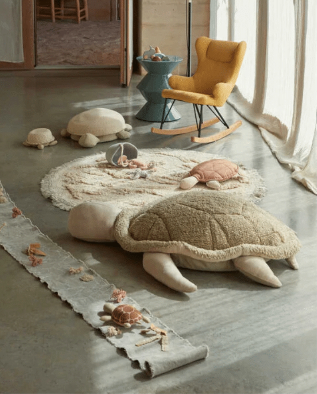 Zauberstab Seestern Dekoration für Zuhause, Teppich, Kissen, Stuhl, Schildkröte