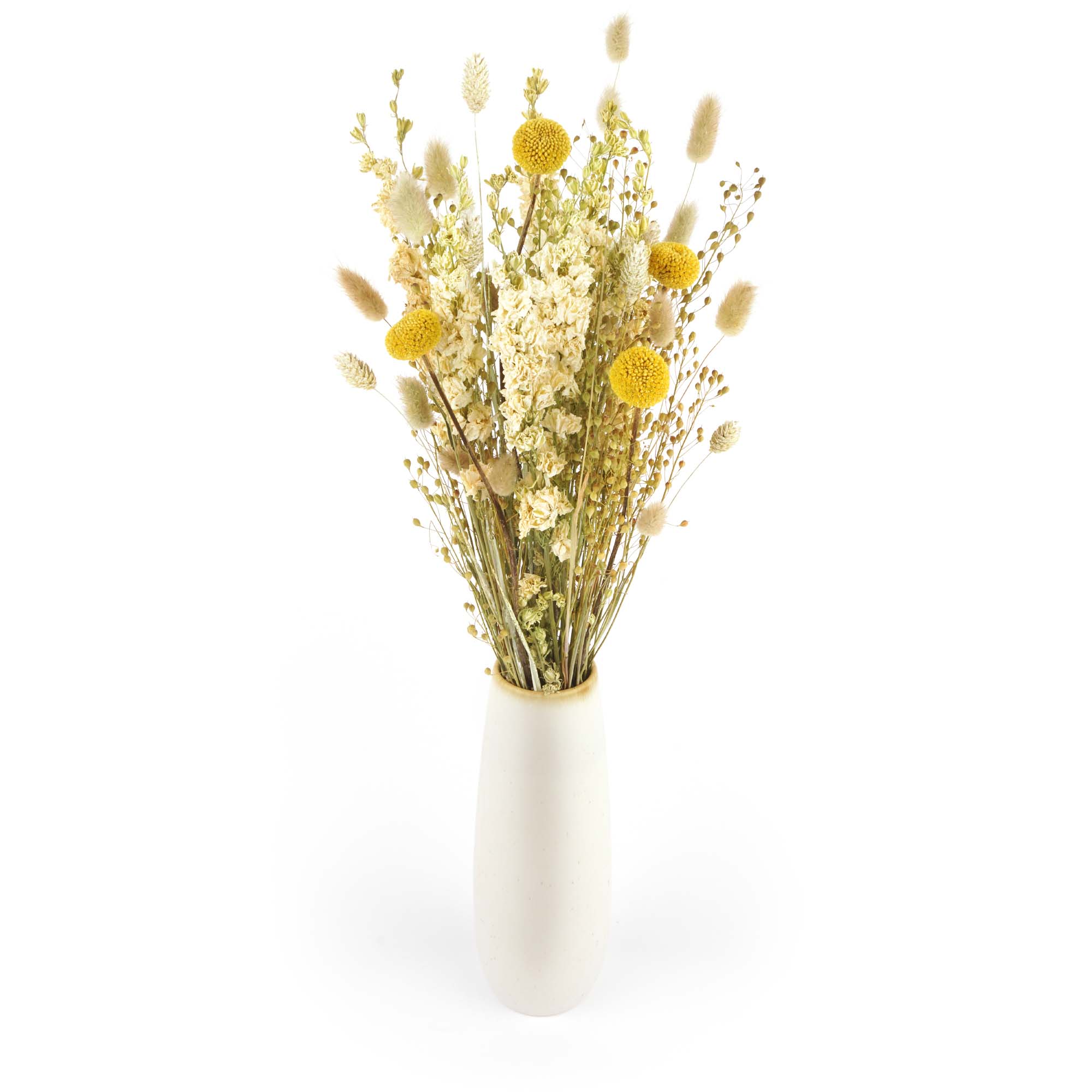 Trockenblumen Strauss "Happy Yellow"