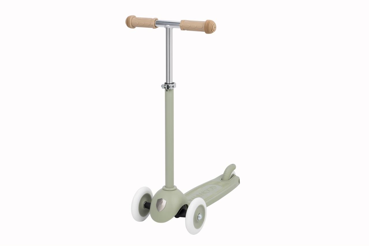 ECO SCOOTER - Vintage Eco Tretroller Olive ECO SCOOTER - Vintage Eco Tretroller Olive