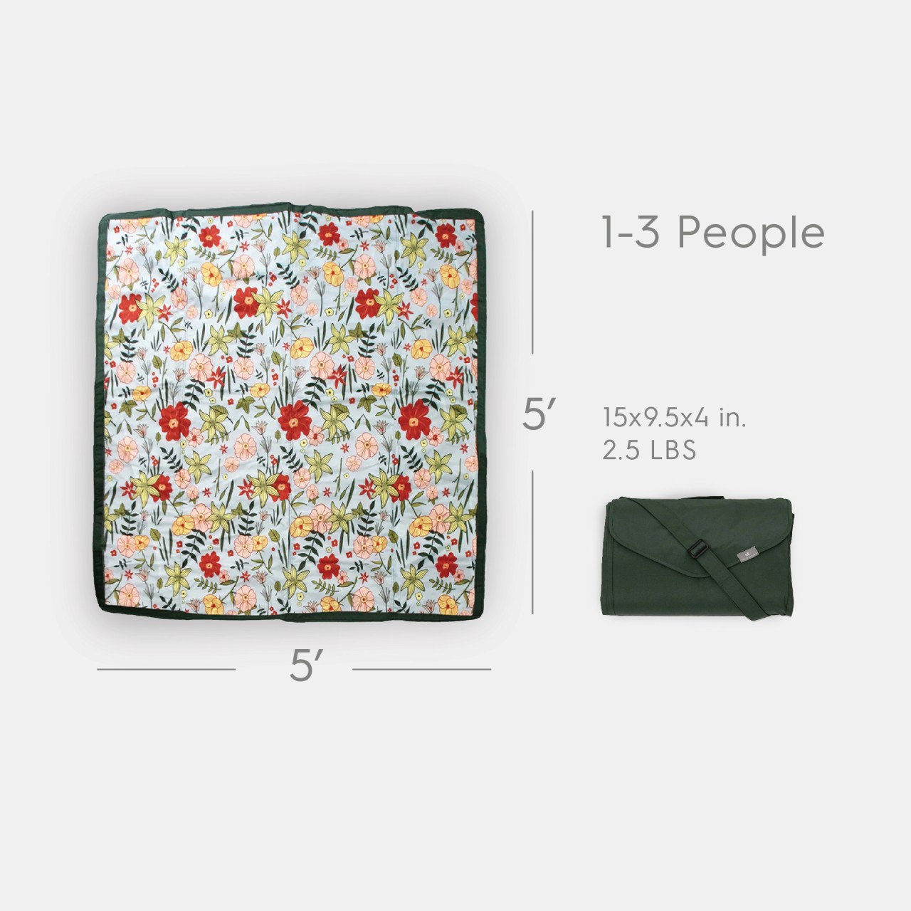 Blumen Muster, Decke, Floral,  paired pattern, tragbare Decke