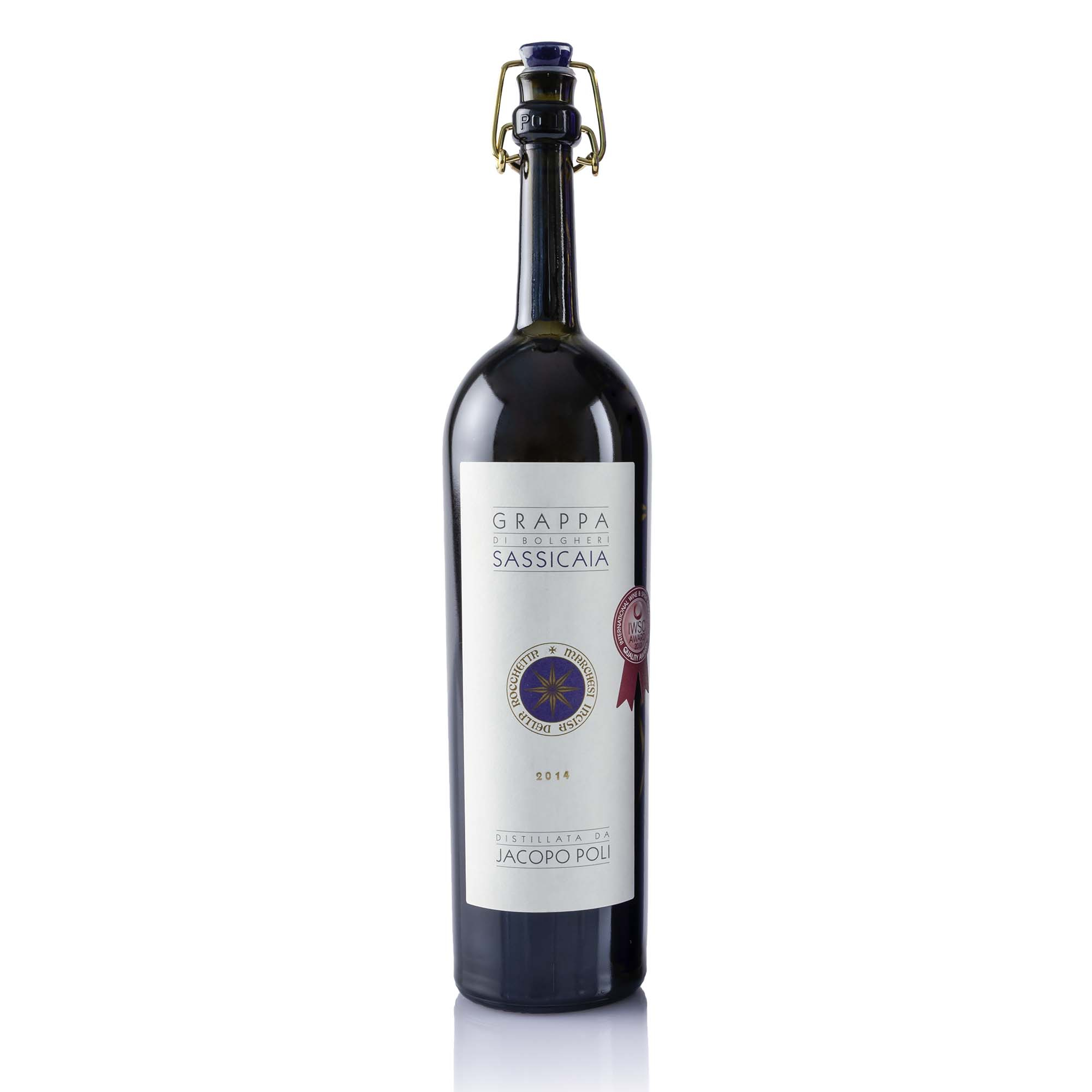 Grappa "di Sassicaia" von Poli, 50cl