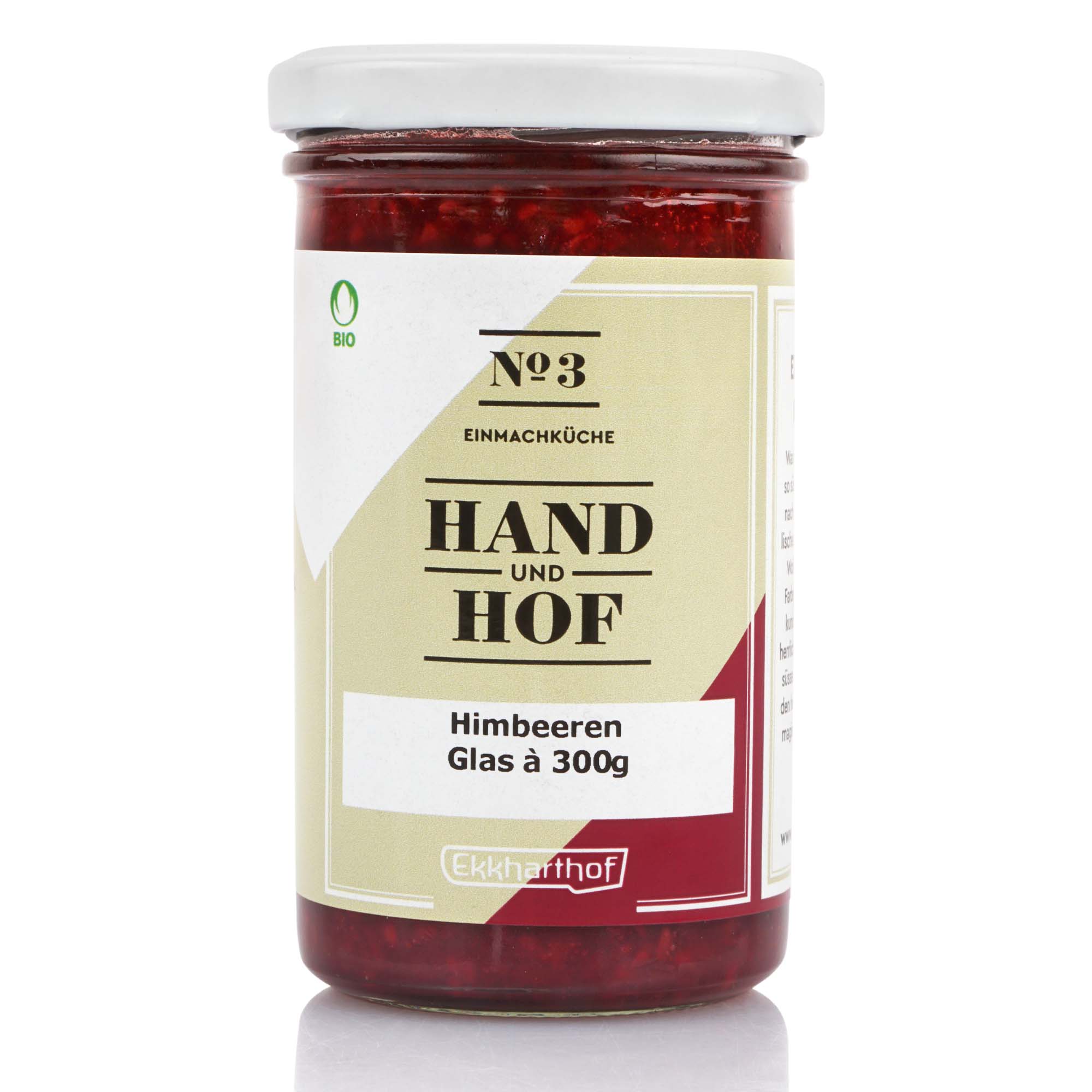 Fruchtaufstrich Himbeeren, Bio Knospe, 300g