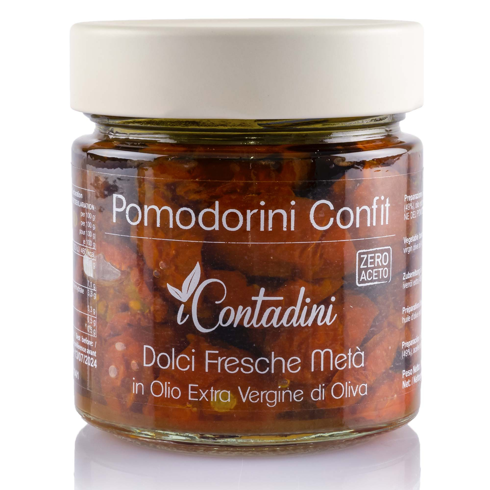 Pomodorini Confit "Dolci Fresche Metà", 230g