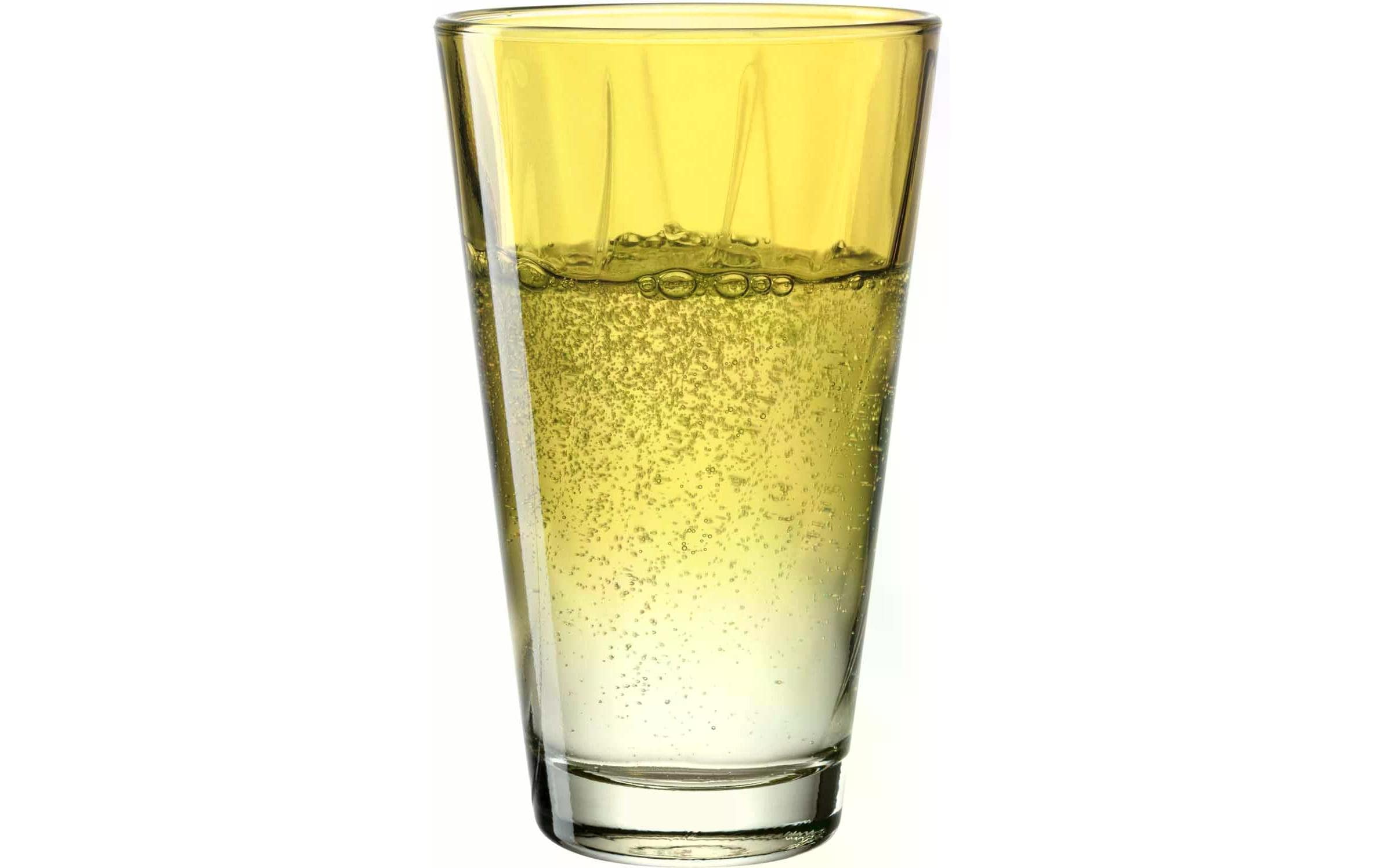 Leonardo Trinkglas Twist, 300ml gelb