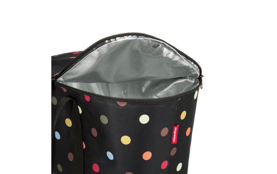 Kühltasche, Lunchbag, Polka-Dot, Bunte Punkte, Isolierte Tasche