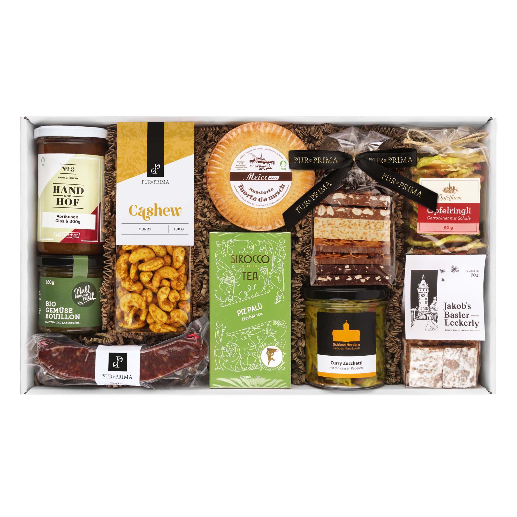 Geschenkkorb "Schweizer Spezialitäten" Essen