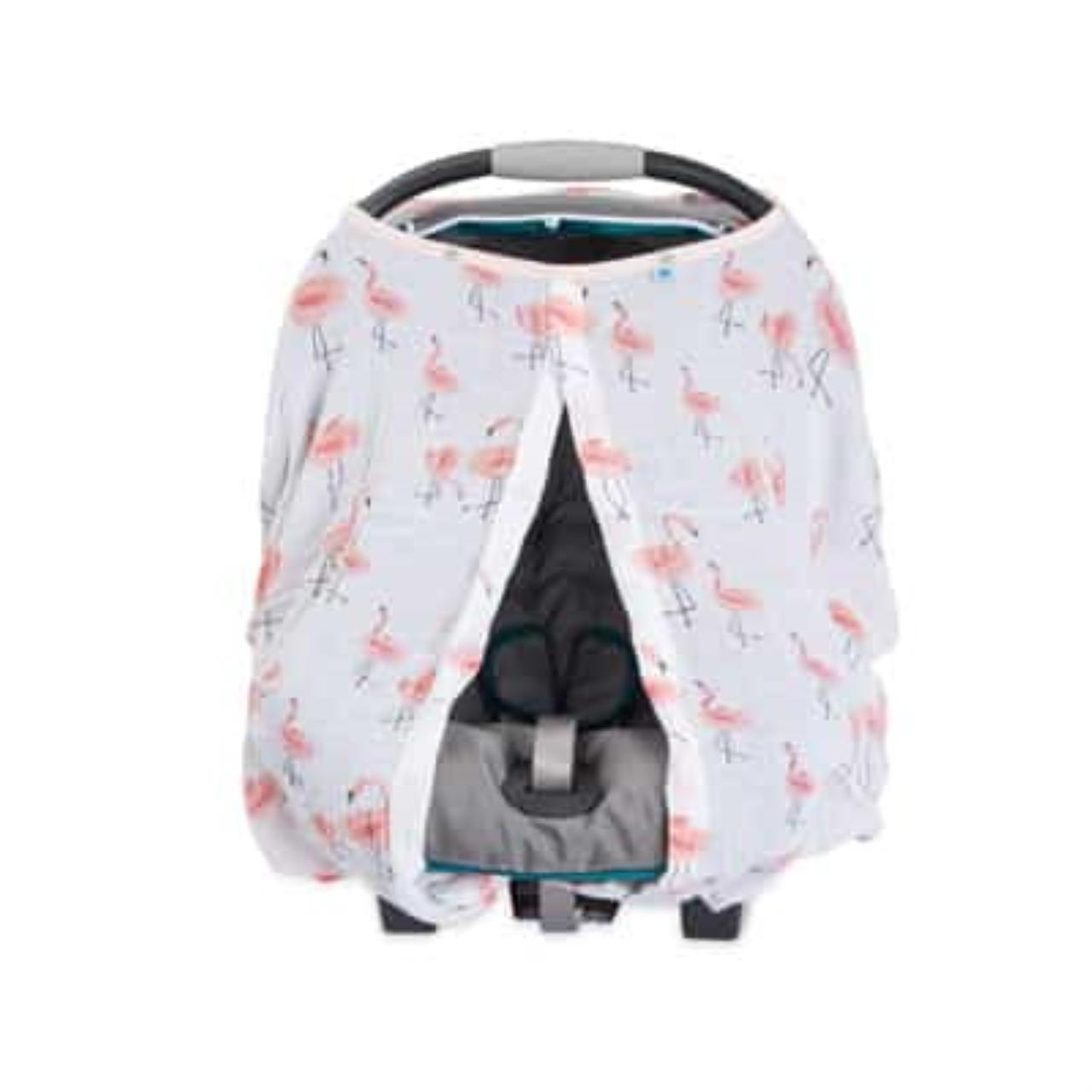 Baumwoll-Muslin Sonnendach Pink Ladies