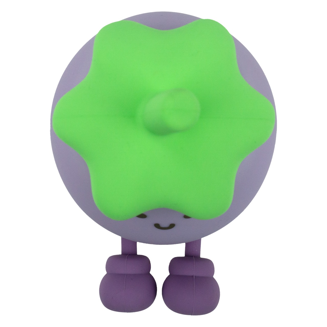 Kinderspielzeug, Kugel, Kopfspielzeug, Kugelkopf, Lila-Grün
