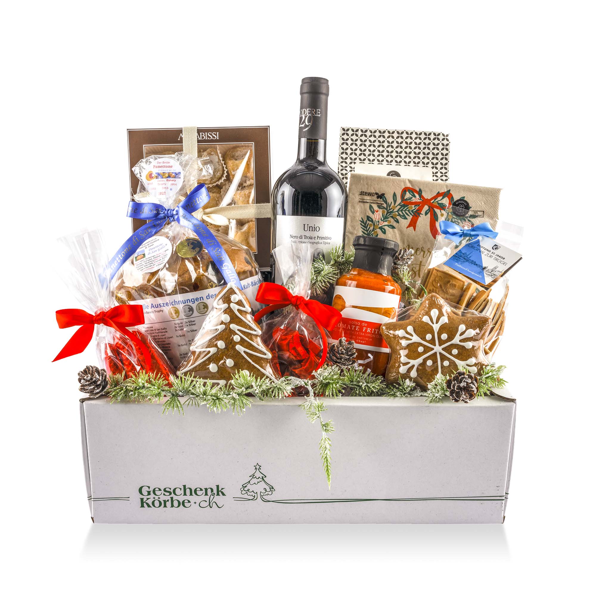 Geschenkkorb Weihnachten "Tannenzapfen"