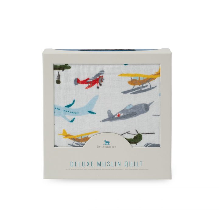 Deluxe Muslin Quilt - Airshow