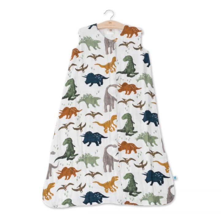 Cotton Muslin Quilted Sleep Bag Gr. XL - Dino Friends