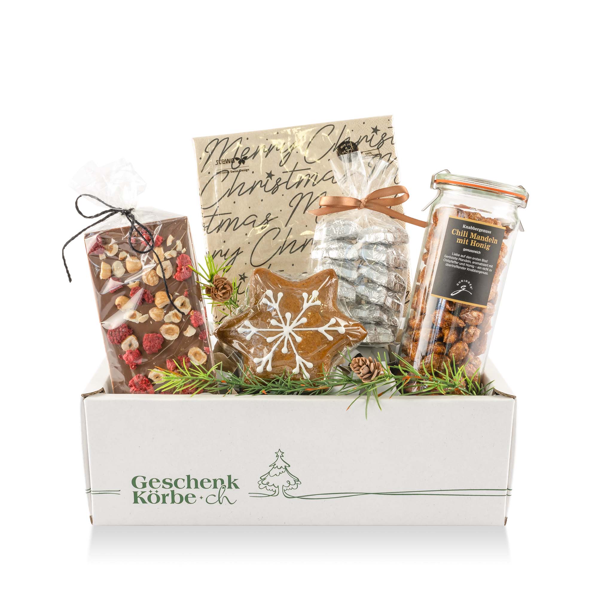 Geschenkkorb Weihnachten "Gianduja"
