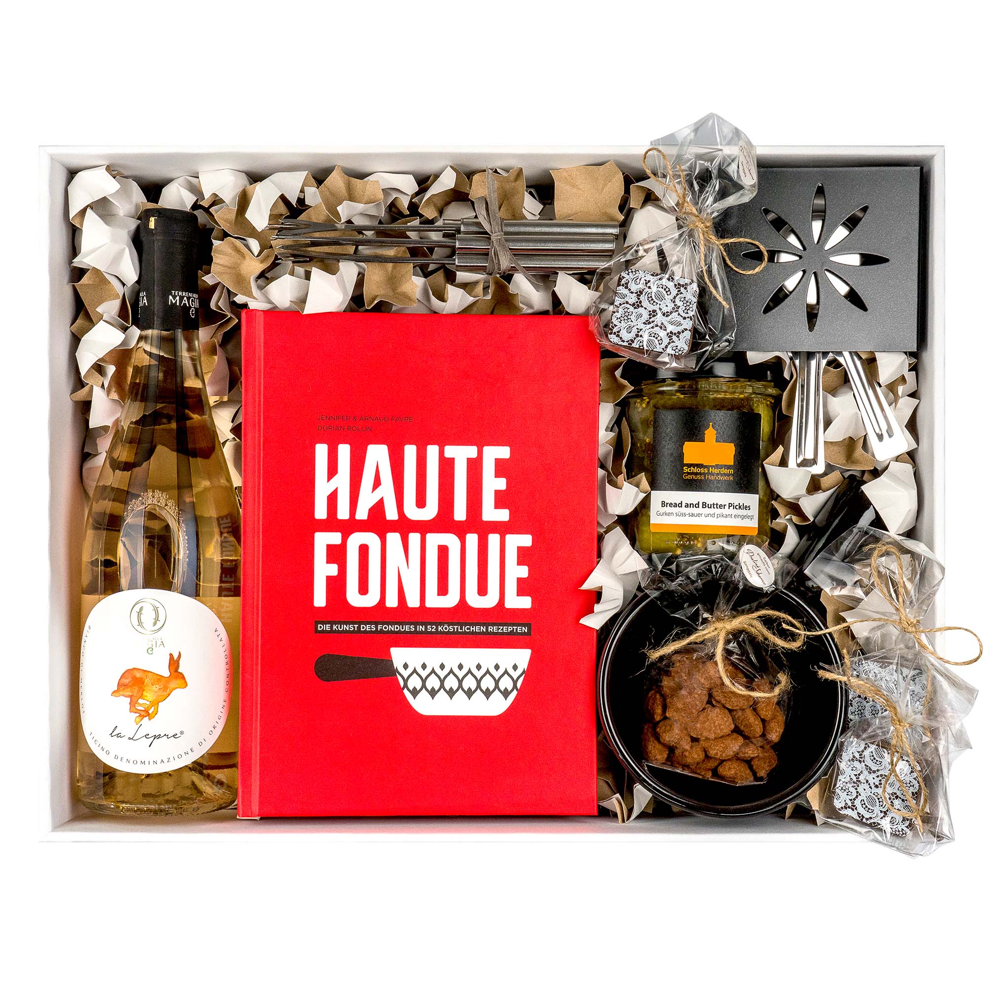 Geschenkkorb "Haute Fondue"