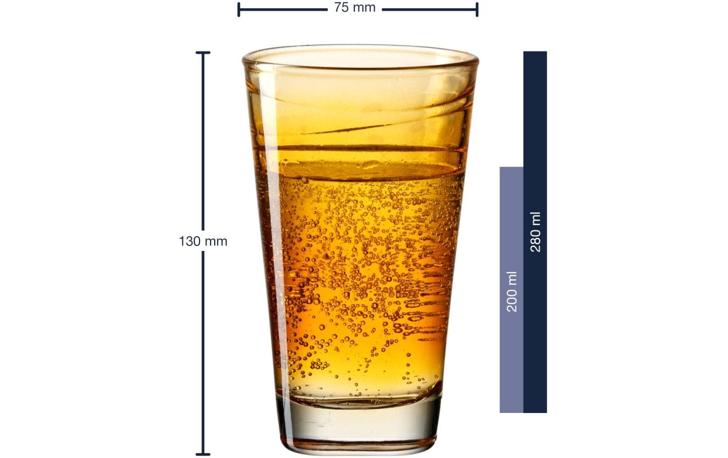 Leonardo Tringlas Vario Struttura, 280ml, orange