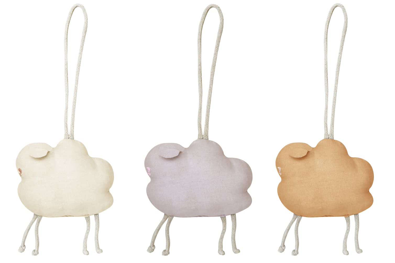 Rattle toy hangers (3er Set) - Little Sheep