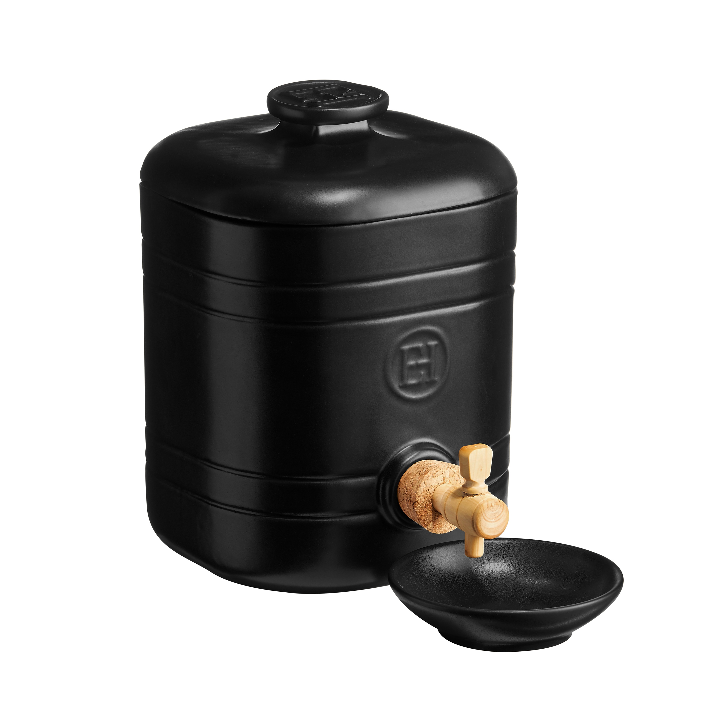 Essigtopf 2.5L Schwarz VV Essigtopf 2.5L Schwarz VV