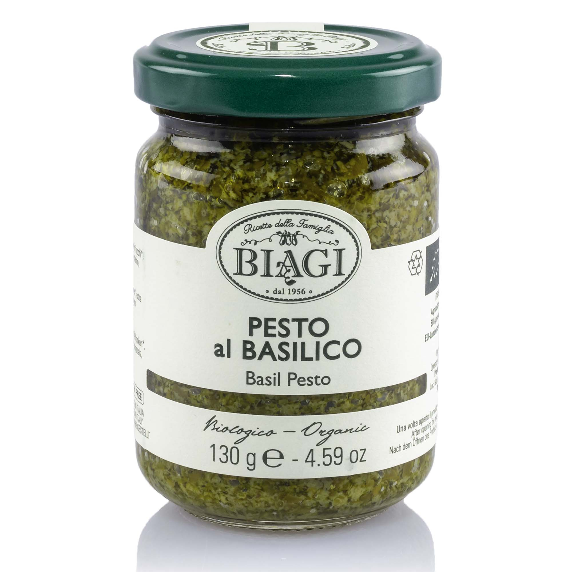Bio Pesto al basilico, 130g